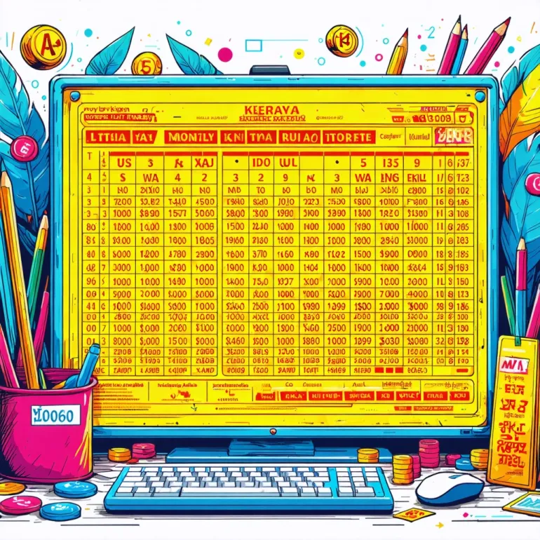 Akshaya Lottery: Monthly Chart Analysis: Akshaya’s Monthly Charts Reveal Winning Number Patterns for Strategic Ticket Picks